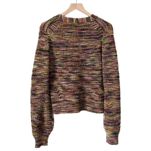 Veronica Beard Dolra Merino Wool Blend Knit Cardigan Sweater Size Large - Picture 4 of 6